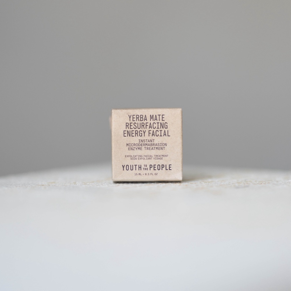 Youth to the People Yerba Mate Resurfacing Energy Facial